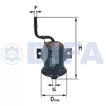 Фильтр сменный для топлива DIFA 6006