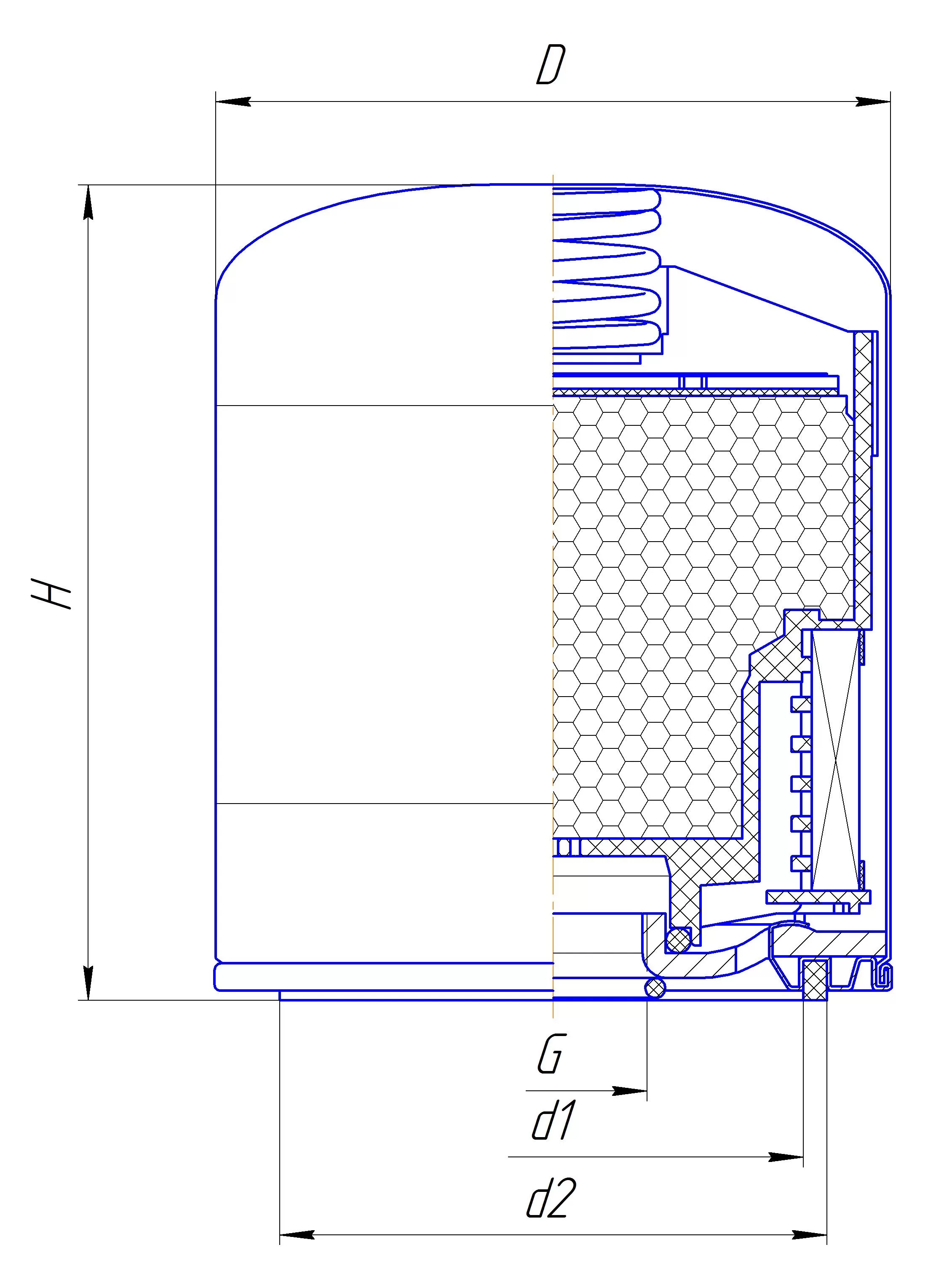 Фильтр-осушитель воздуха DIFA 9102