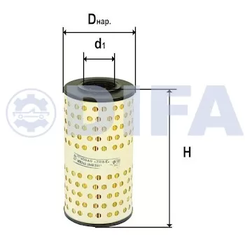 Сменный элемент фильтров очистки масла M5302K (840.1012039-12)