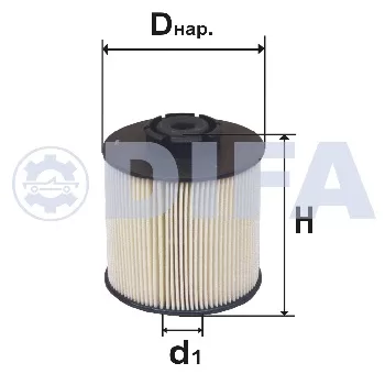 Сменный элемент фильтров очистки топлива DIFA 6320E