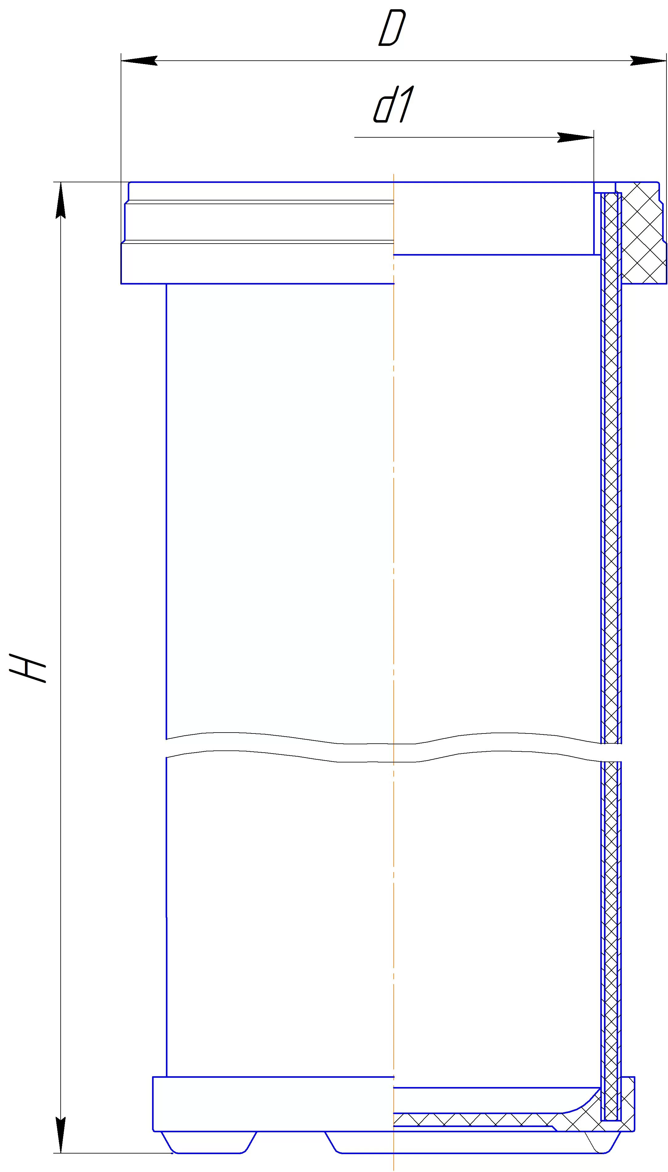Сменный элемент воздухоочистителей для двигателей внутреннего сгорания DIFA 4390-01