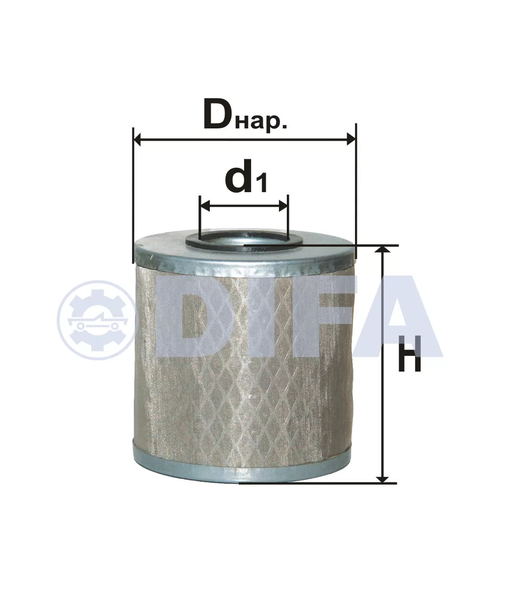 Сменный элемент фильтров топливораздаточных колонок DIFA 6314C