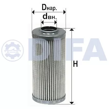 Элемент фильтрующий очистки гидравлической жидкости DIFA 5406