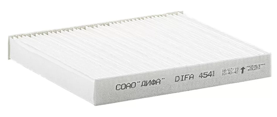 Фильтр очистки воздуха салона, кабины DIFA 4541