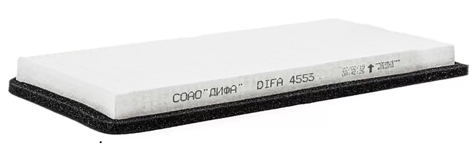 Фильтр очистки воздуха салона, кабины DIFA 4553