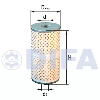 Сменный элемент фильтров очистки масла DIFA 5308