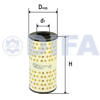 Сменный элемент фильтров очистки масла DIFA 5302