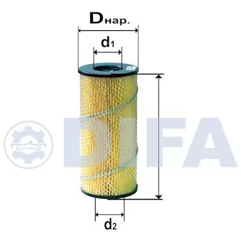 Элемент фильтрующий очистки гидравлической жидкости DIFA 5336M