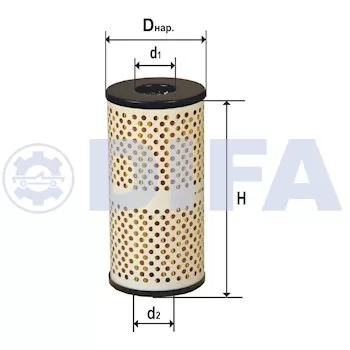 Сменный элемент фильтров очистки масла DIFA 5328
